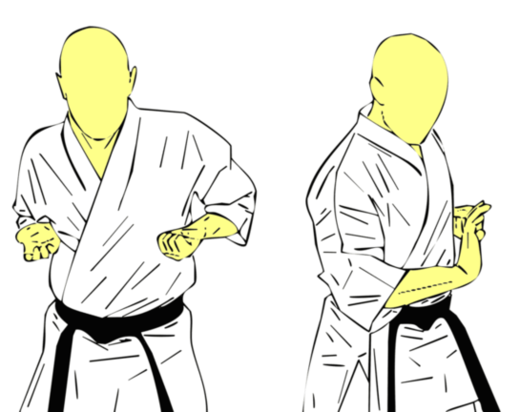 Chudan Shotei Uke — Kyokushin Karate