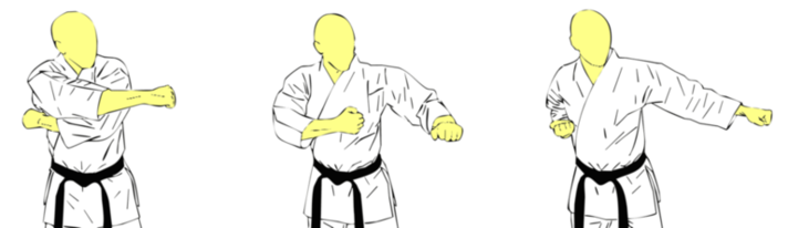 Chudan Tettsui Yoko Uchi — Kyokushin Karate