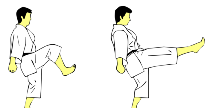 Chusoku Chudan Mae Geri — Kyokushin Karate