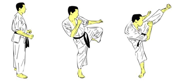 Chusoku Jodan Mawashi Geri — Kyokushin Karate