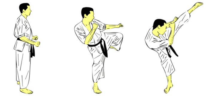 Haisoku Jodan Mawashi Geri — Kyokushin Karate