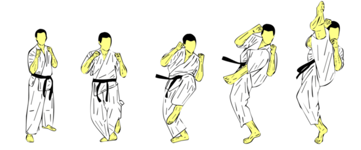 Haisoku Jodan Uchi Mawashi Geri — Kyokushin Karate