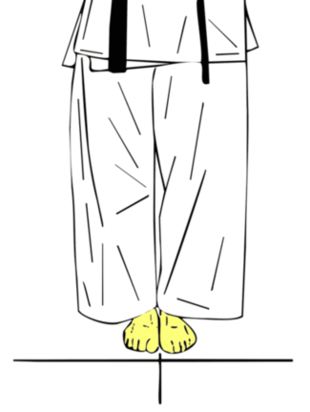 Heisoku Dachi — Kyokushin Karate