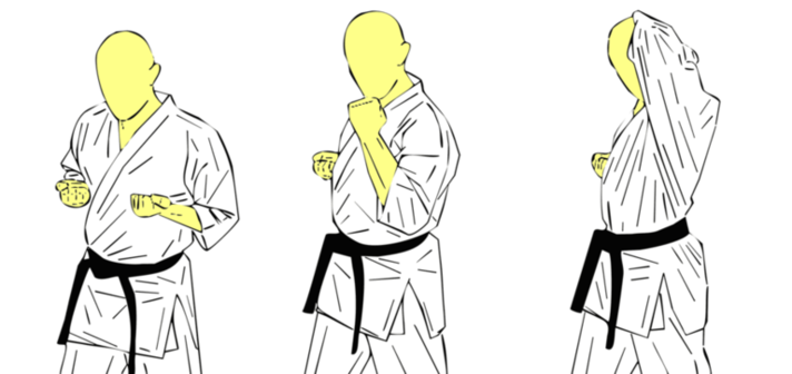 Jodan Age Hiji Ate — Kyokushin Karate