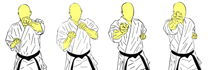 Jodan Nakayubi Ipponken — Kyokushin Karate