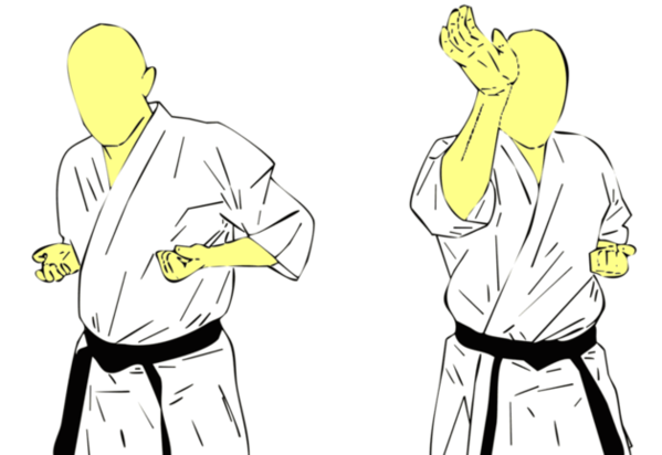 Jodan Shotei Uchi — Kyokushin Karate