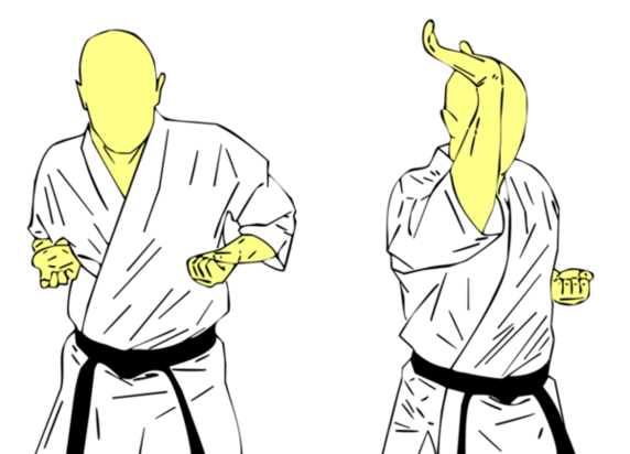 Jodan Shotei Uke — Kyokushin Karate