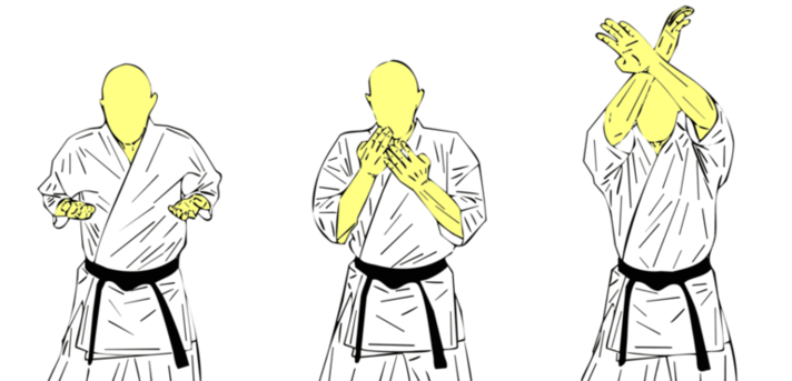 Jodan Shuto Juji Uke — Kyokushin Karate