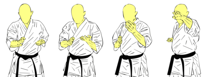 Jodan Yonhon Nukite — Kyokushin Karate
