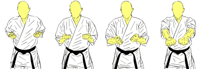 Seiken Morote Chudan Tsuki — Kyokushin Karate
