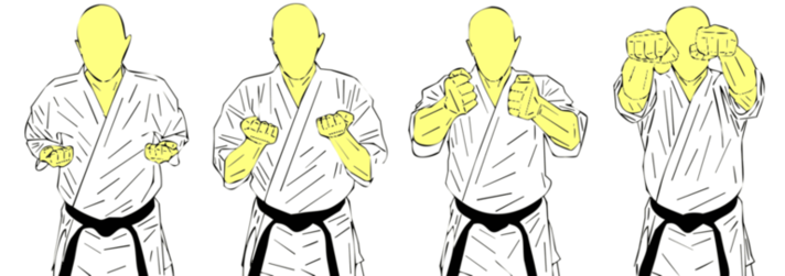 Seiken Morote Jodan Tsuki — Kyokushin Karate