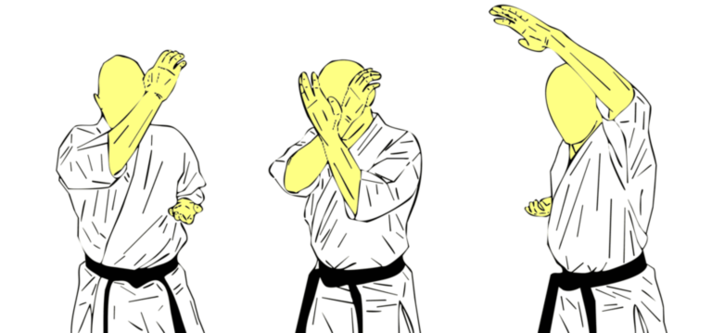 Shuto Jodan Uke — Kyokushin Karate