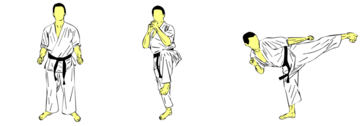 Sokuto Chudan Yoko Geri — Kyokushin Karate