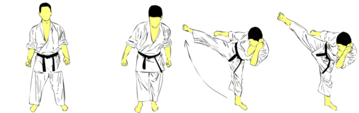 Sokuto Yoko Keage — Kyokushin Karate