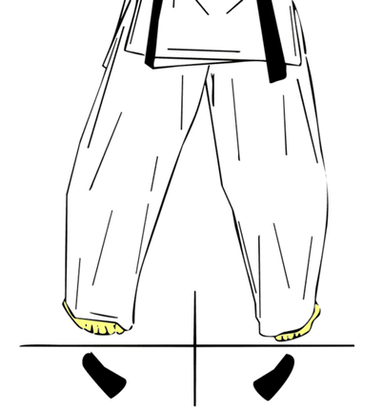 Uchi Hachiji Dachi — Kyokushin Karate