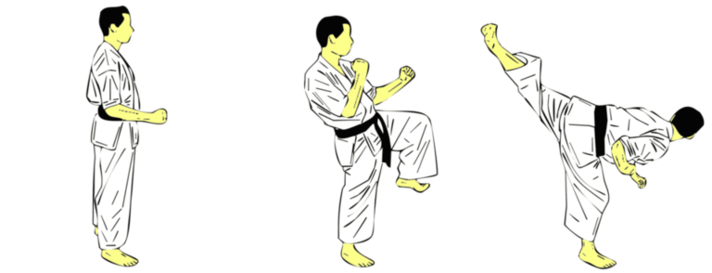 Ushiro Geri Jodan — Kyokushin Karate